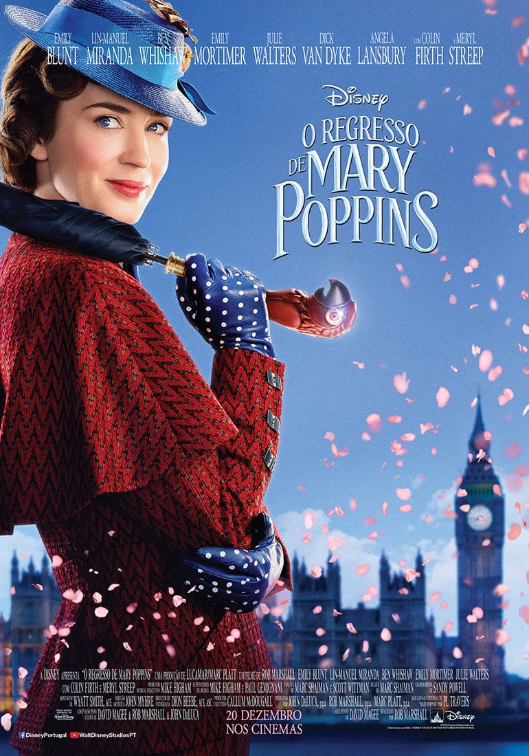 Filme - O Regresso de Mary Poppins - Pumpkin.pt