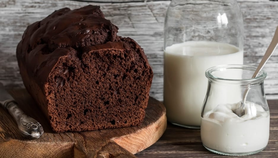 Bolo de Iogurte e Cacau