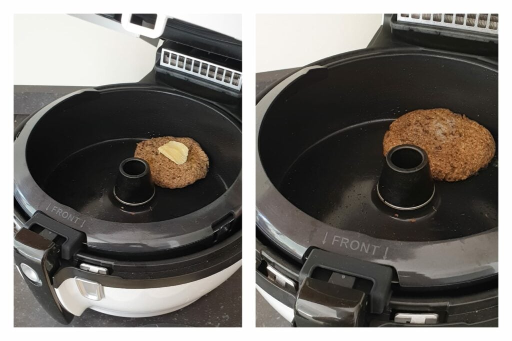 hamburguer vegetariano passo a passo tefal actifry