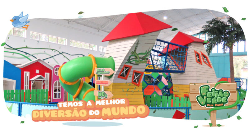 Feijão Verde Fun Park: os melhores parques de diversão e festas de aniversário