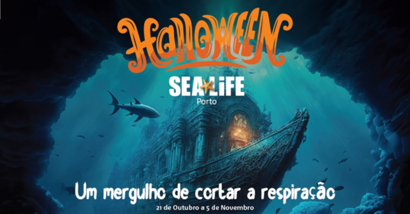 Halloween no Sea Life Porto 2023