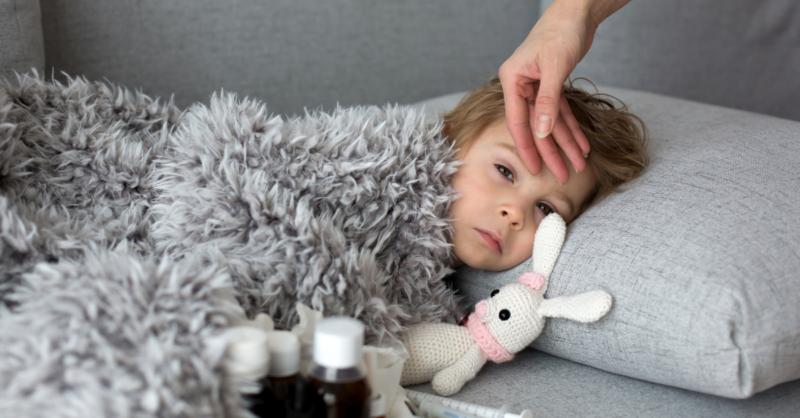 Como dar conforto à sua criança quando está doente?