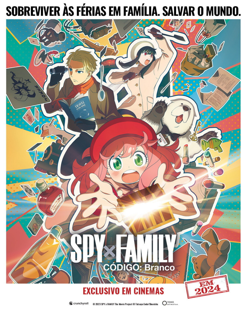Cartaz do filme Spy X Family Código: Branco